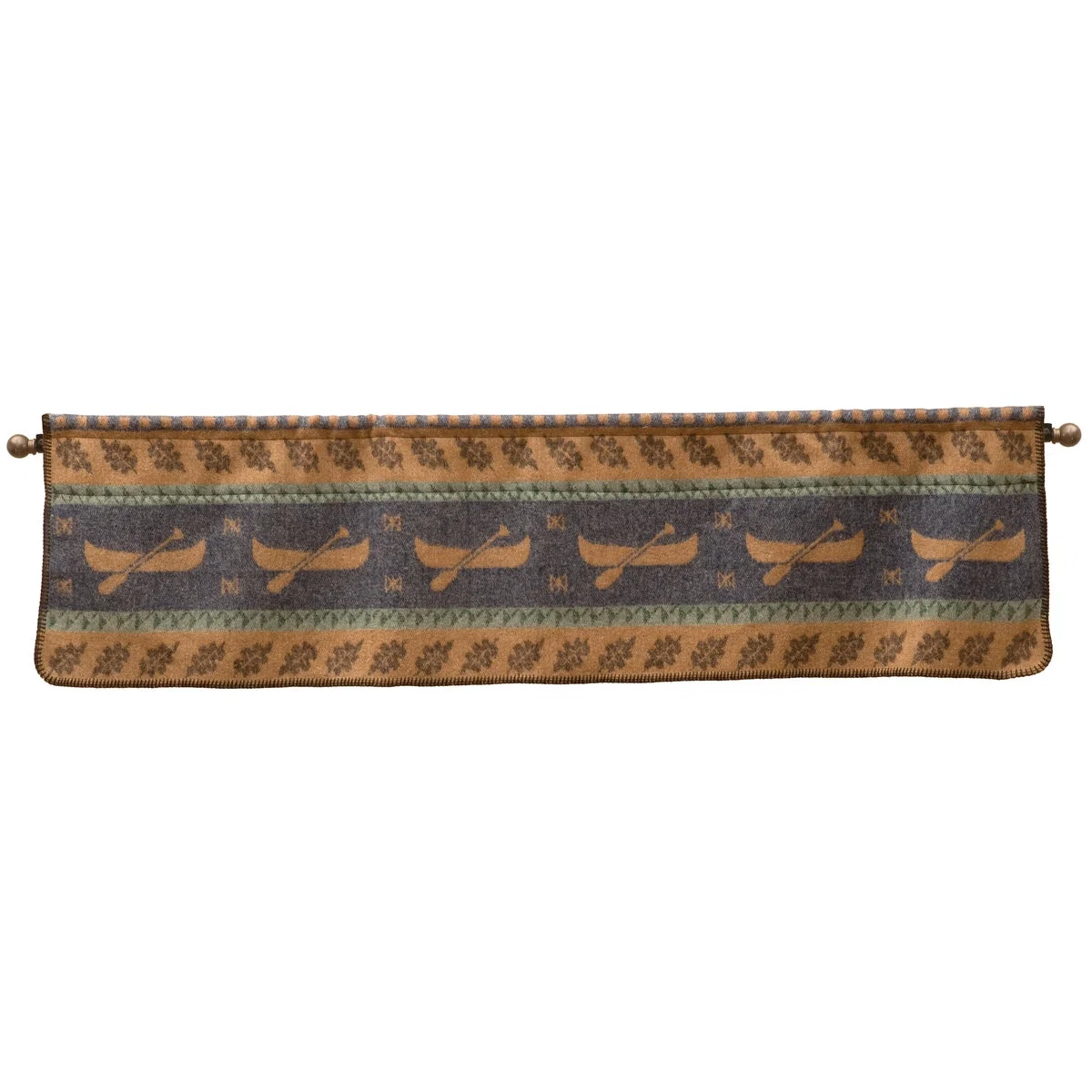Elegant Lakeshore Valance Green