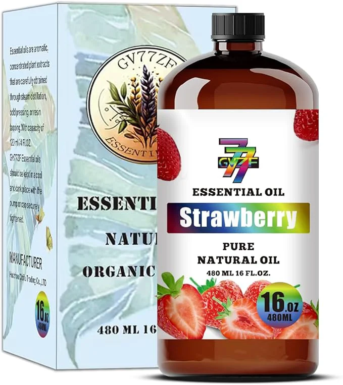 Premium Strawberry Essential Oil Minimalist