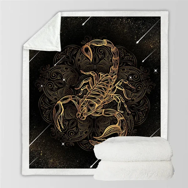 Soft Scorpion Throw Blanket Exclusive