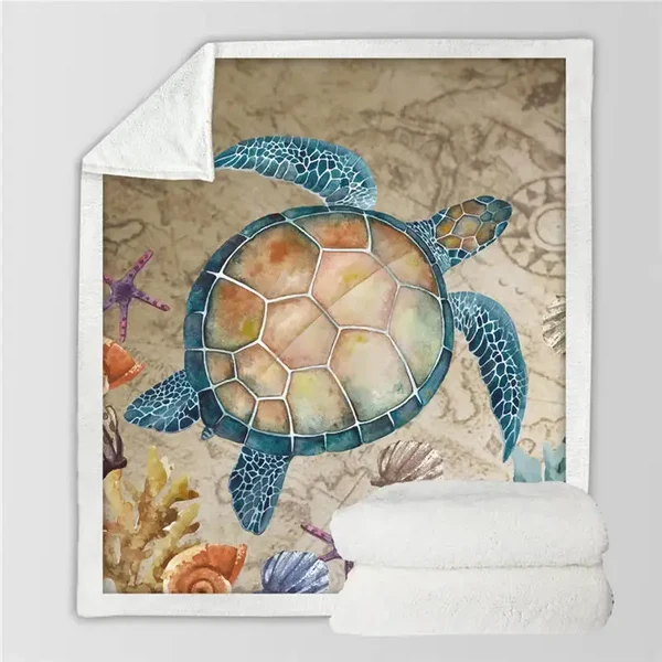 Next-Generation Turtles Throw Blanket Trusted