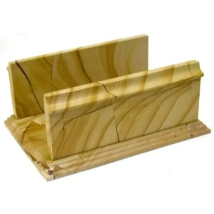 Elegant Bathroom Hand Towel Holder of Teakwood Marble Traditional
