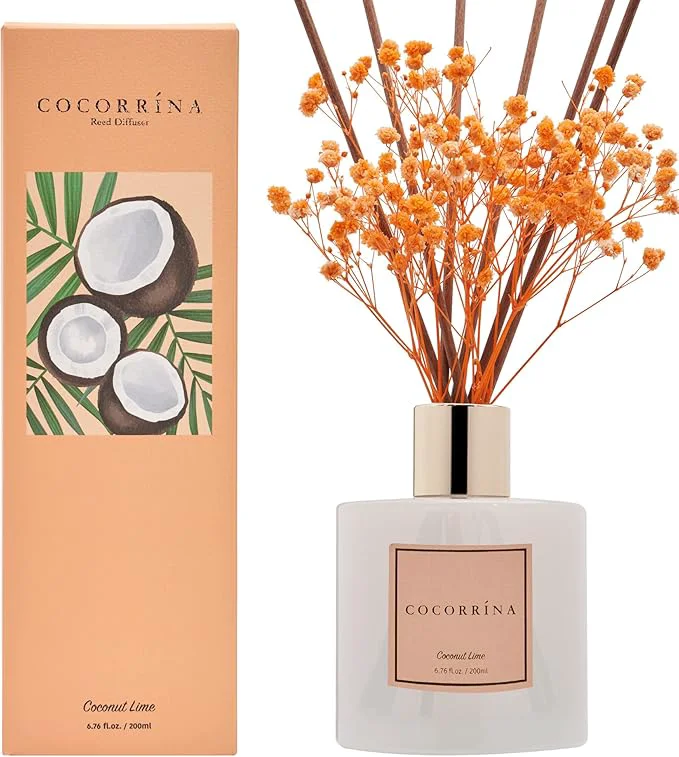 Eco-Friendly Cocorrína Premium Reed Diffuser Set Carefully Designed