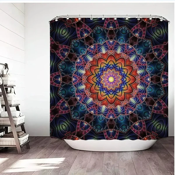 Long-Lasting Mandala Shower Curtain Stylish