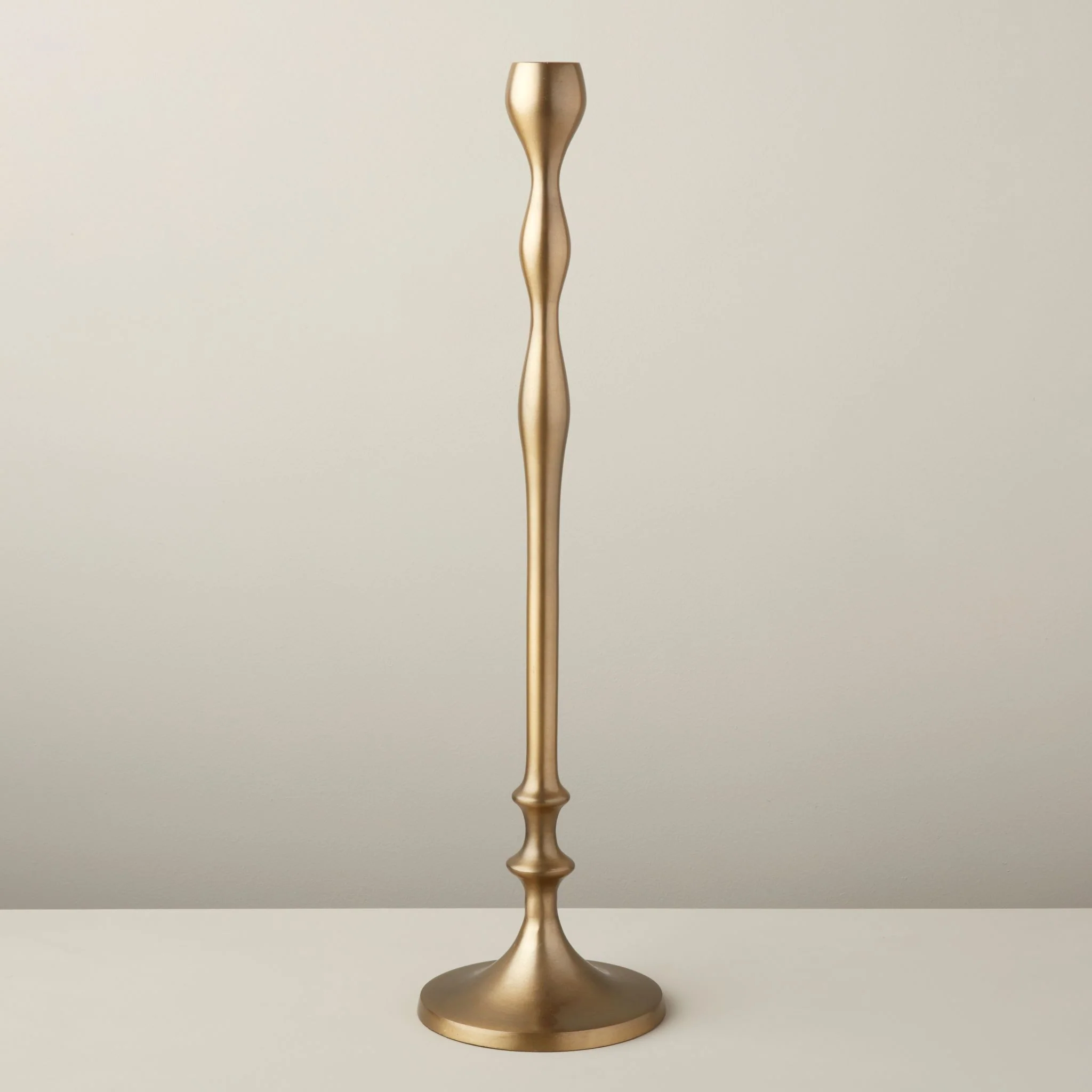 Crafted Belsana Aged Bronze Candlestick Tall Trusted