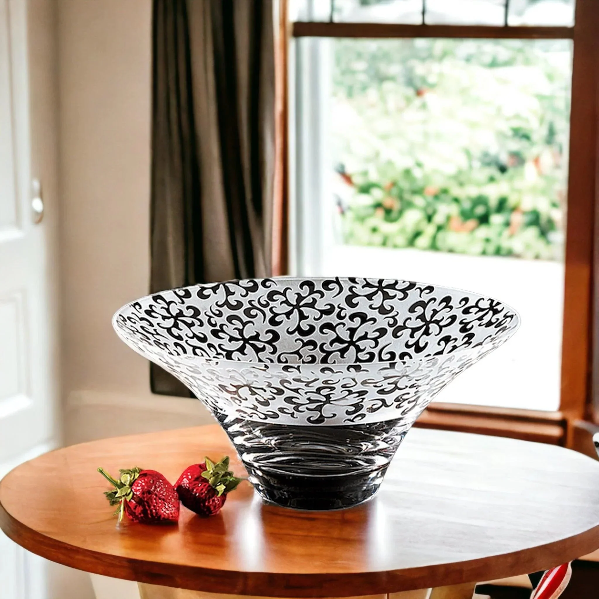 Elite Crystal Centerpiece Bowl – 10 inch Nirvana Style Practical