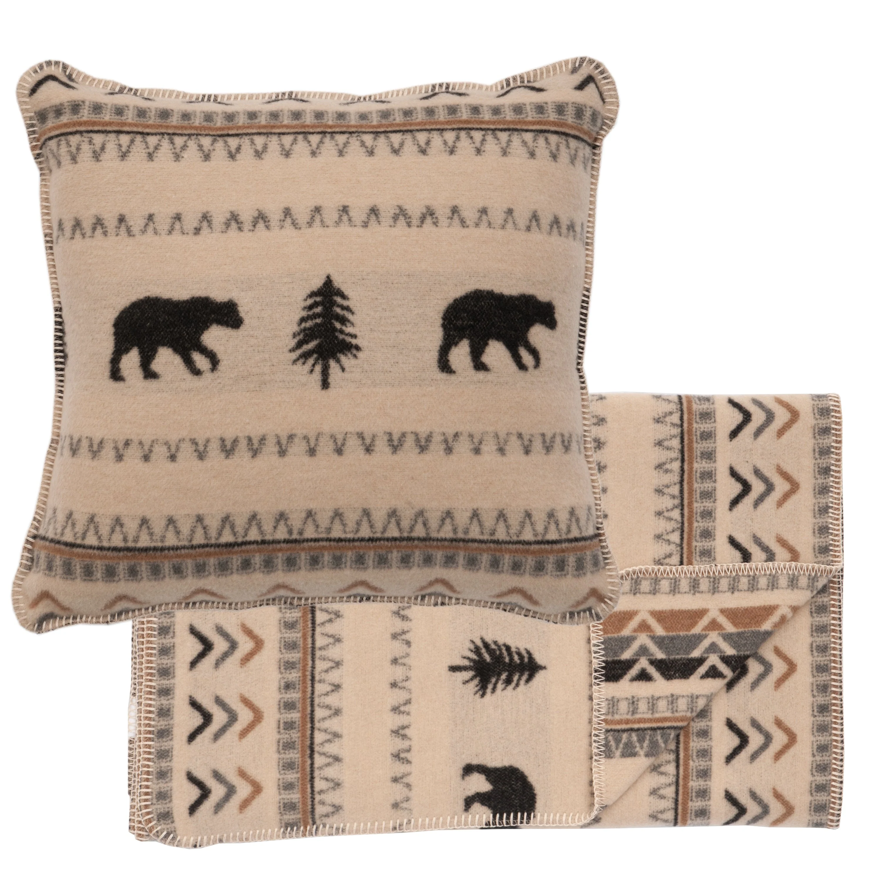 Optimized Boulder Bescarf amp Pillow Set Superior