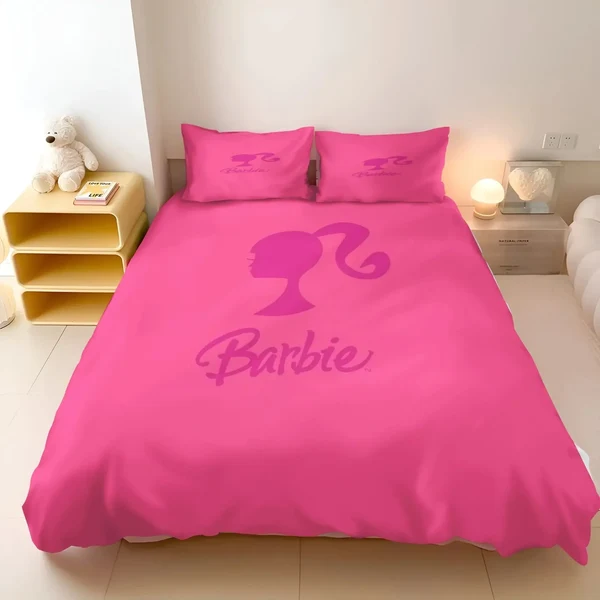 Green Barbie Duvet Cover Premium Material