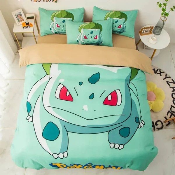 Artisan Bulbasaur Pokemon Duvet Cover Genuine
