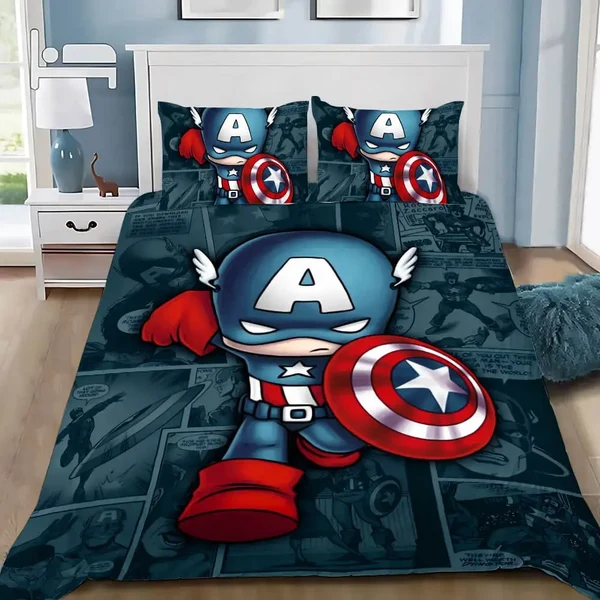 Artisan Captain America Duvet Cover User-Friendly