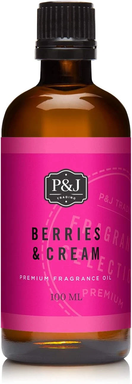 Pure P J Trading Fragrance Oil Berries Cream Oil 100ml Comfortable