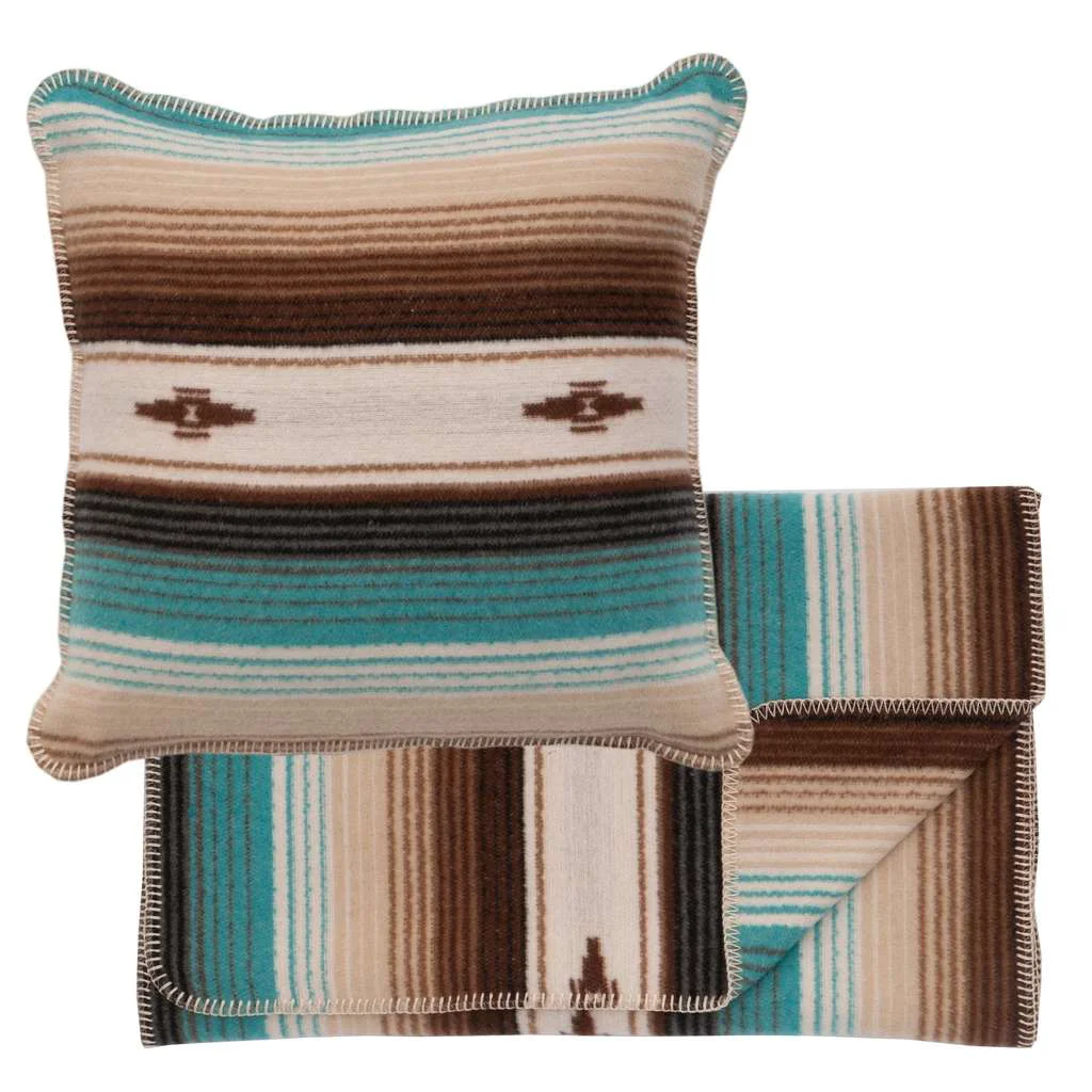 First-Class Zarape Bed Scarf amp Pillow Set Excellent