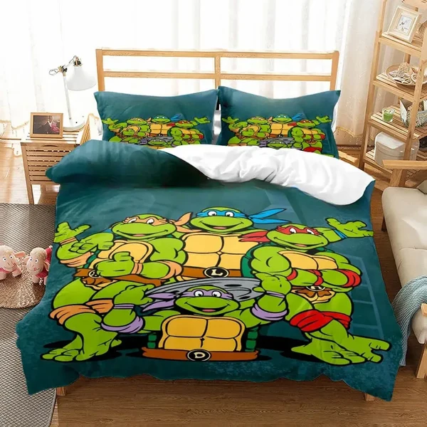 Healthy Ninja Turtles Duvet Cover Recyclable