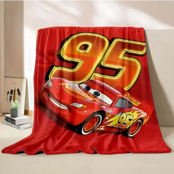 Verified Lightning Mcqueen Throw Blanket Fine Crafted
