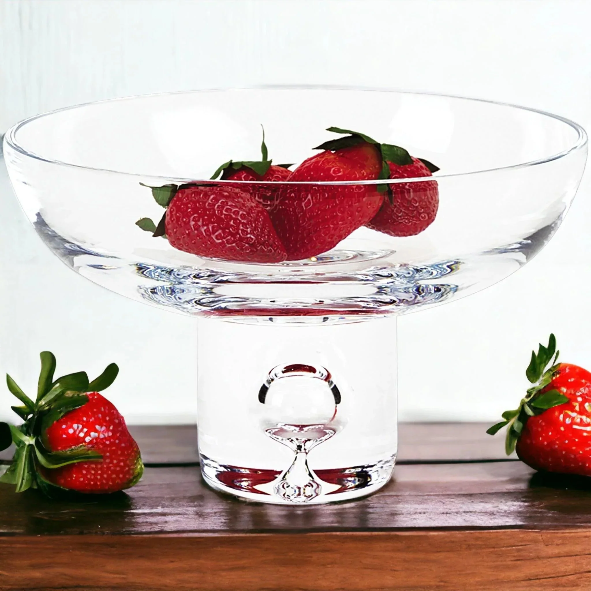 Fast Galaxy Heavy Crystal 9-Inch Fruit Bowl High-Performance