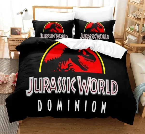 Comfortable 3D Jurassic Park Doona Cover Specialty