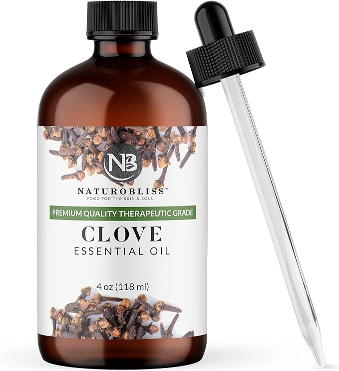 Consistent NaturoBliss Clove Essential Oil 4 oz – Pure Clove Bud Oil High-End