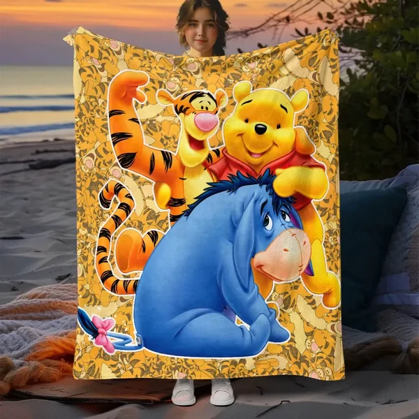 Exclusive Winnie the Pooh amp Tigger Throw Blanket First-Class