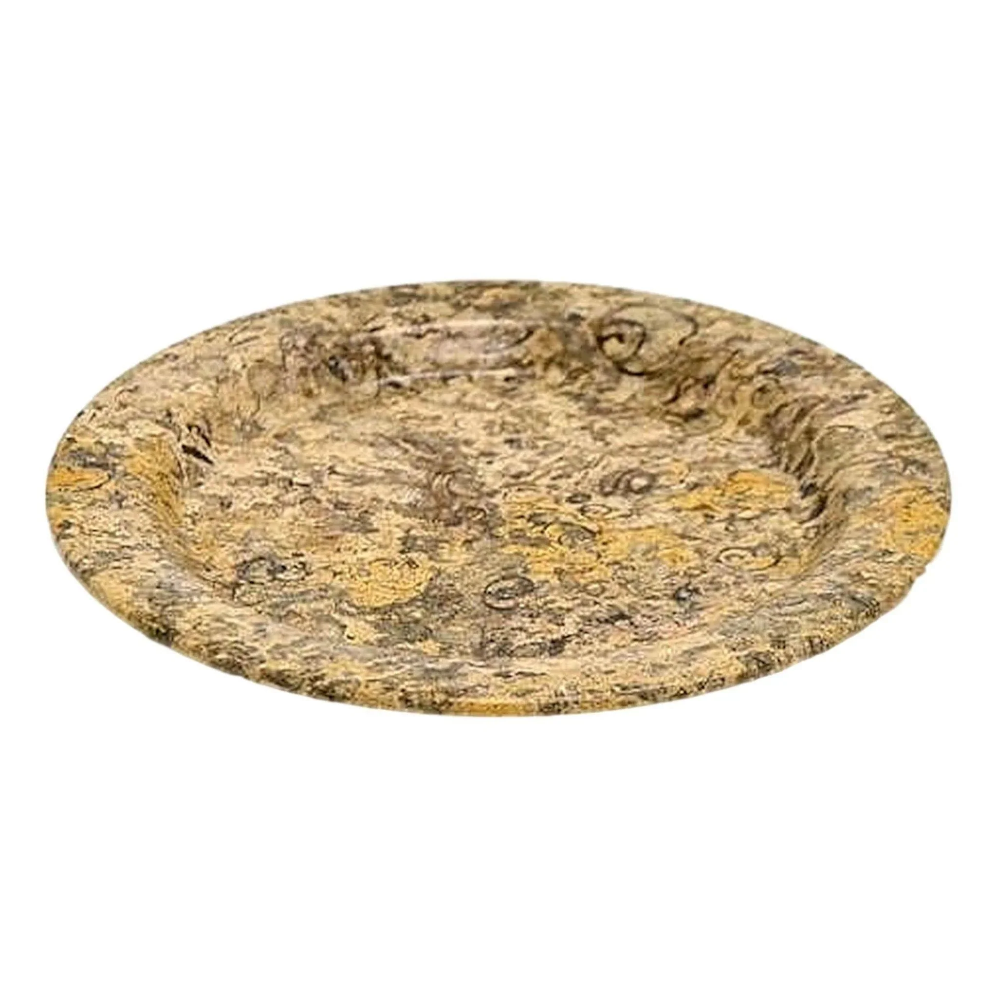 Next-Generation Fossil Stone Serving Platter 8-inches Responsible
