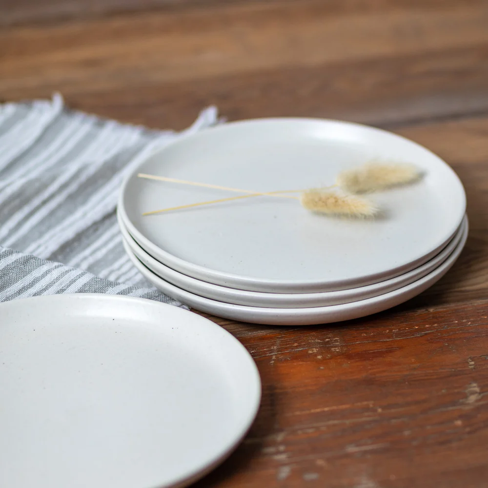 Consistent Pacifica Side Plate Vanilla Set of 4 Next-Generation