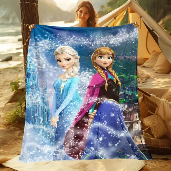 Next-Generation Frozen Princess Elsa amp Anna Throw Blanket Responsible