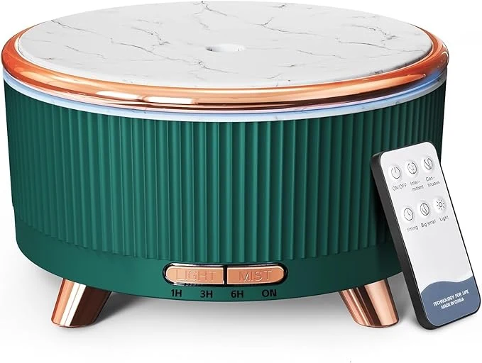 Superior 500ML Large Capacity Essential Oil Diffuser Ultrasonic Aromatherapy Diffuser Enhanced