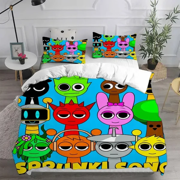 Luxury Sprunki Bedding Set Optimized