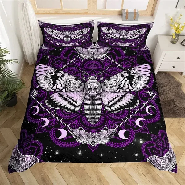 Top-Quality Death Moth Doona Cover Sustainable