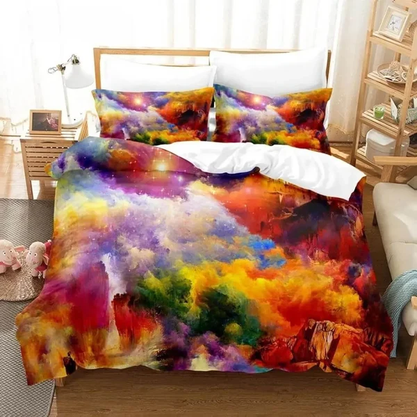 Reliable Colourful Clouds Doona Cover Specialty
