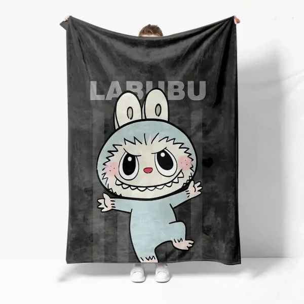 Fine Crafted Labubu Throw Blanket Sophisticated