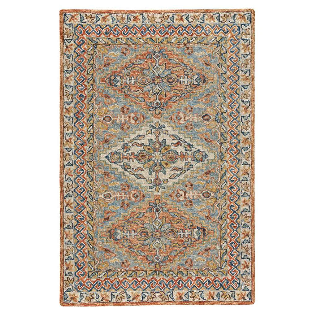 Refined Avanti Rug – Kazak Slate Terra High-Grade