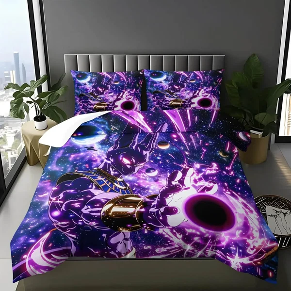 Responsible Anime Dragon Ball Z Lord Beerus Bedding Set Quality