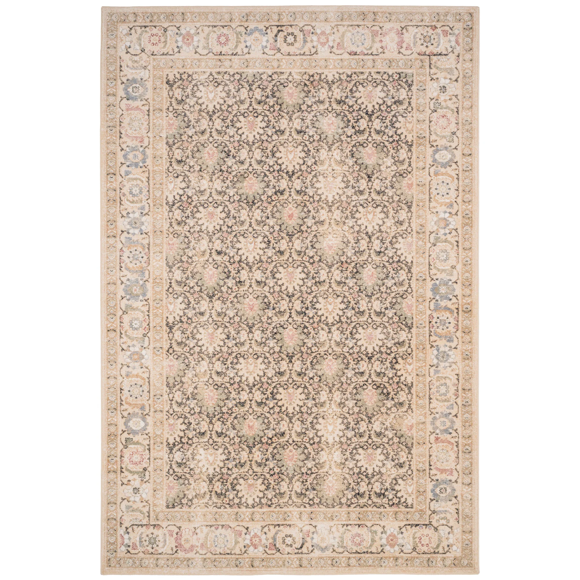 Specialty Avery Rug – Keshan Onyx Cream Prestigious