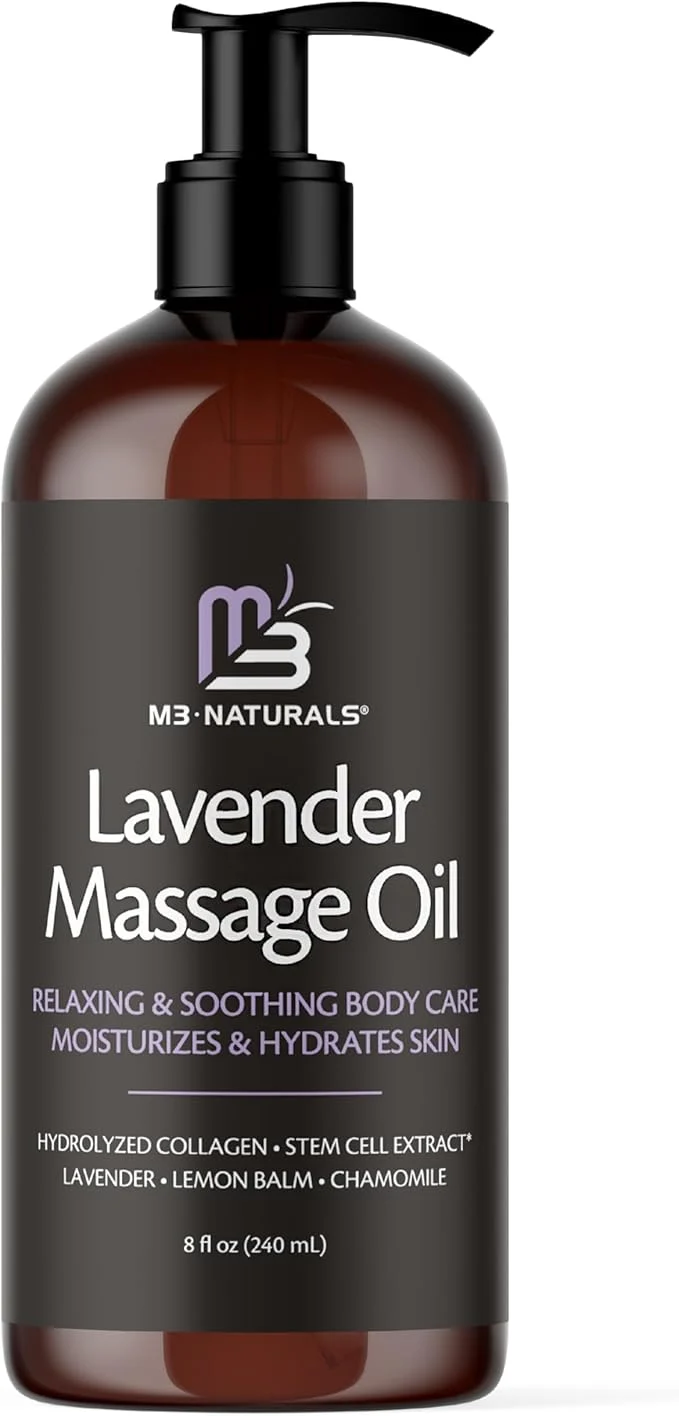 Advanced Lavender Sensual Massage Oil Green