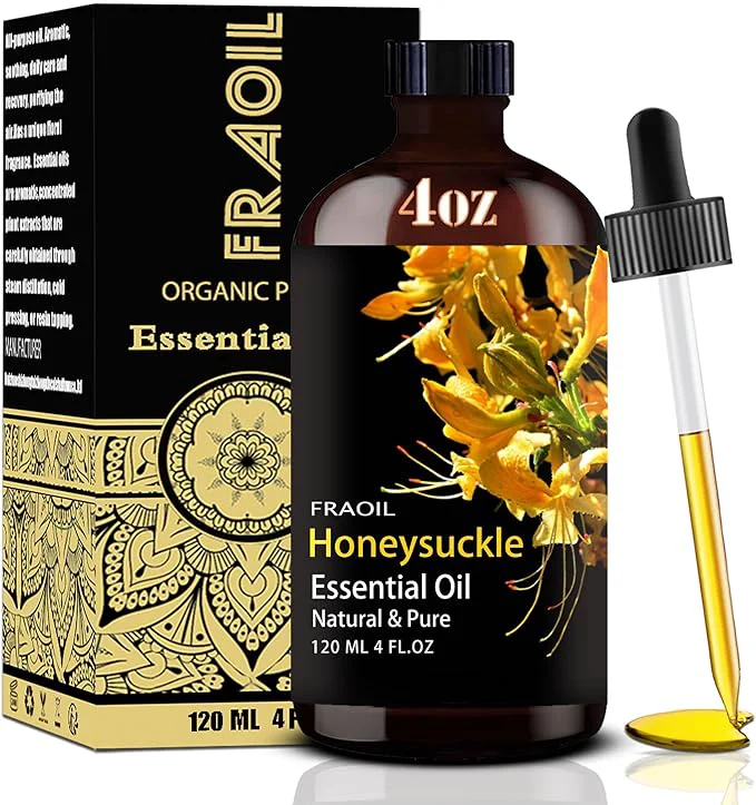 Certified Honeysuckle Essential Oil Honeysuckle Oil 4 Fl Oz 120ML Minimalist