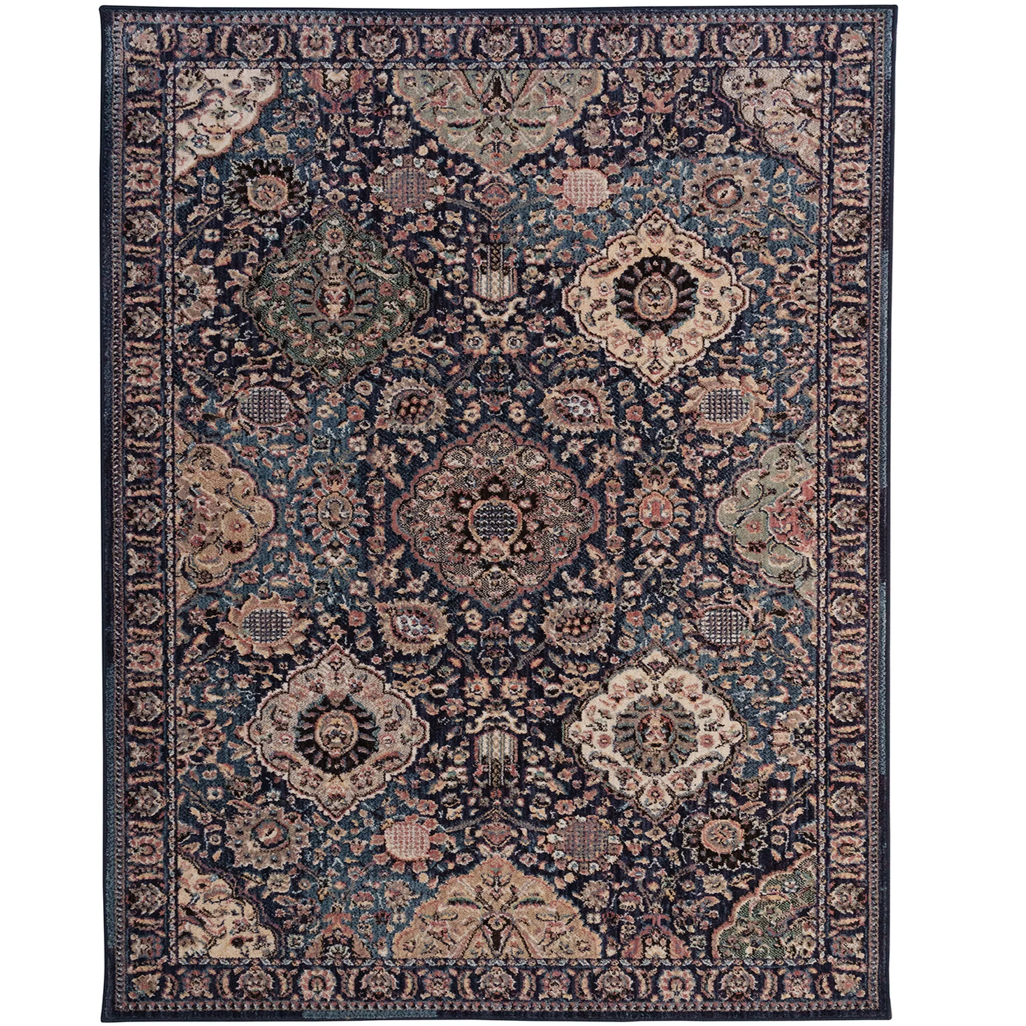 Eco-Friendly Bosphorus Rug – Bahktiar Navy High-End