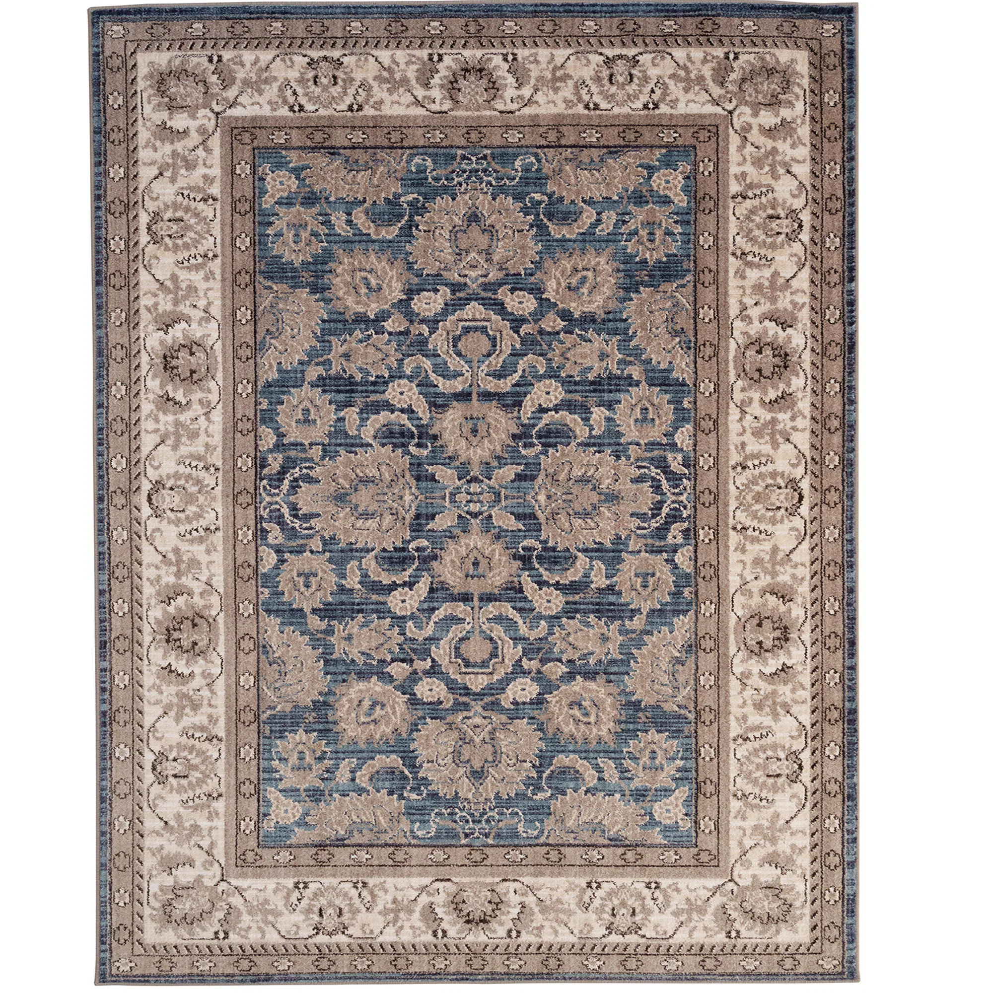 Casual Bosphorus Rug – Keshan Blue Smooth