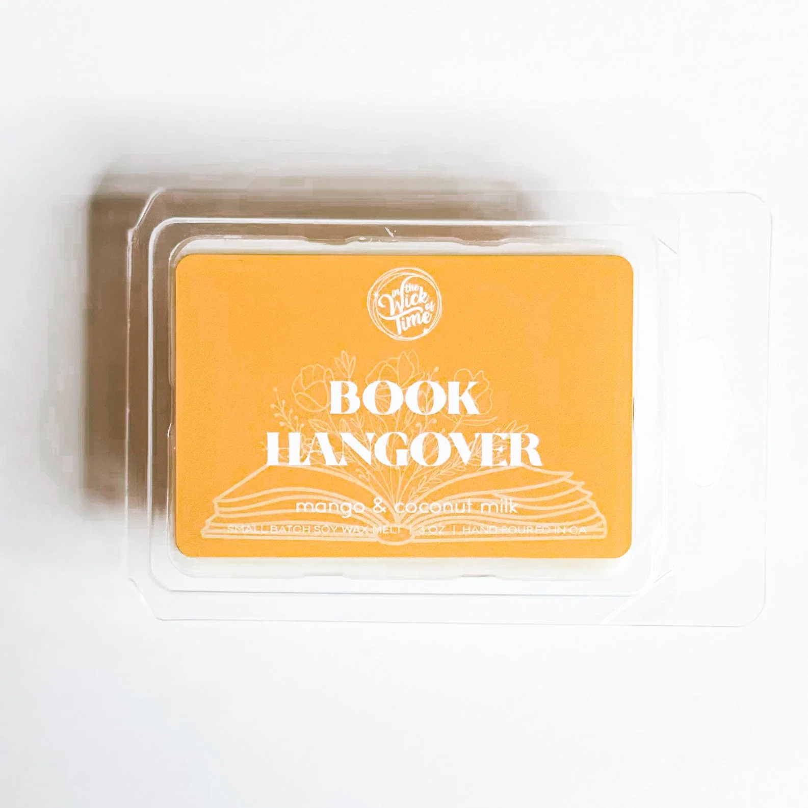 Natural Book Hangover Wax Melt Casual