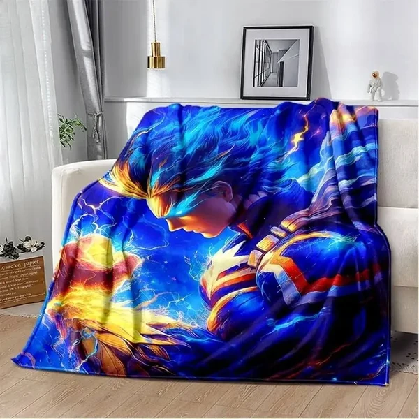 Genuine Anime My Hero Academia All Might Throw Blanket First-Class