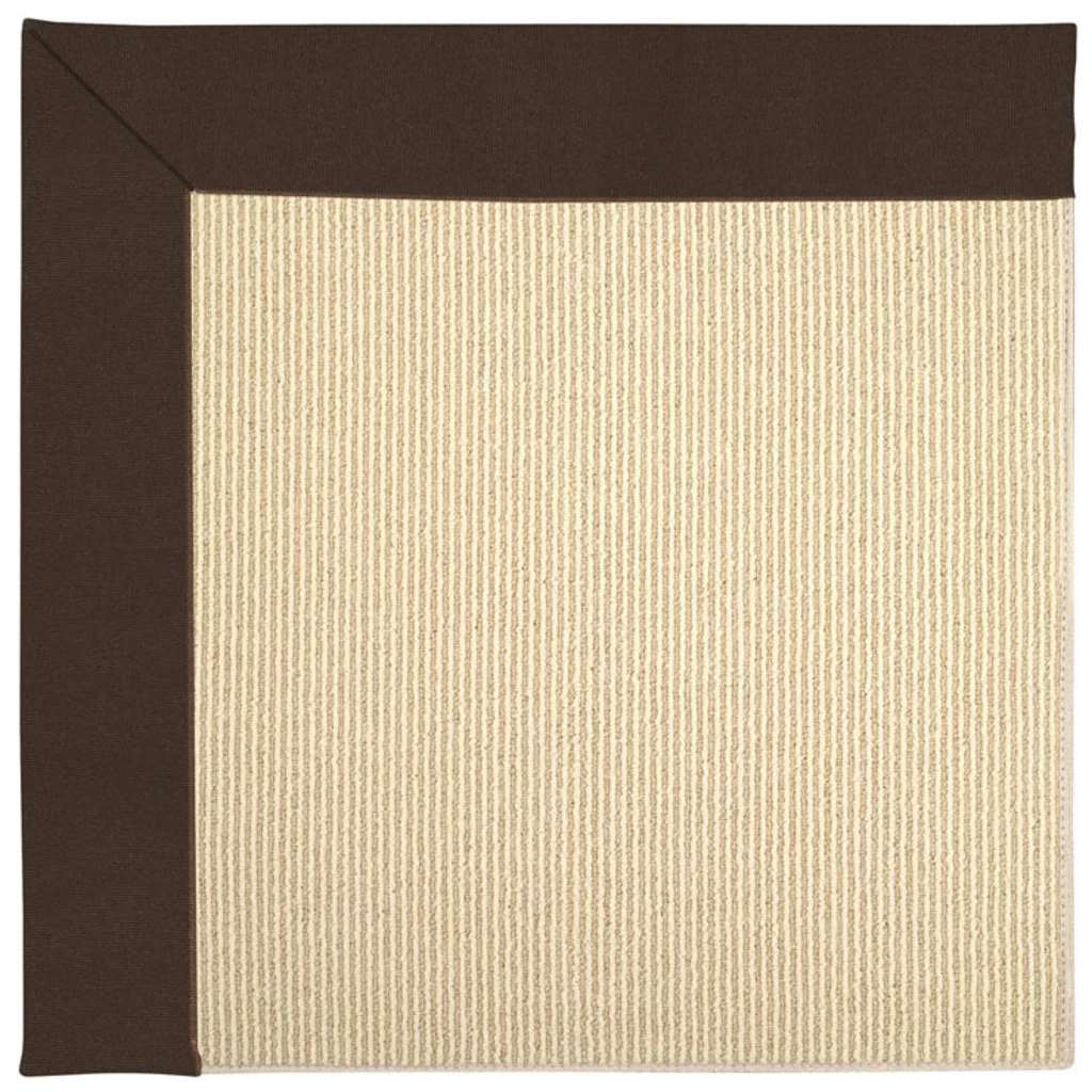 Clean Creative Concepts Rug – Beach Sisal Canvas Bay Brown Prestigious