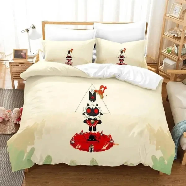 Recyclable Game Cult Of The Lamb Bedding Cover Set Consistent
