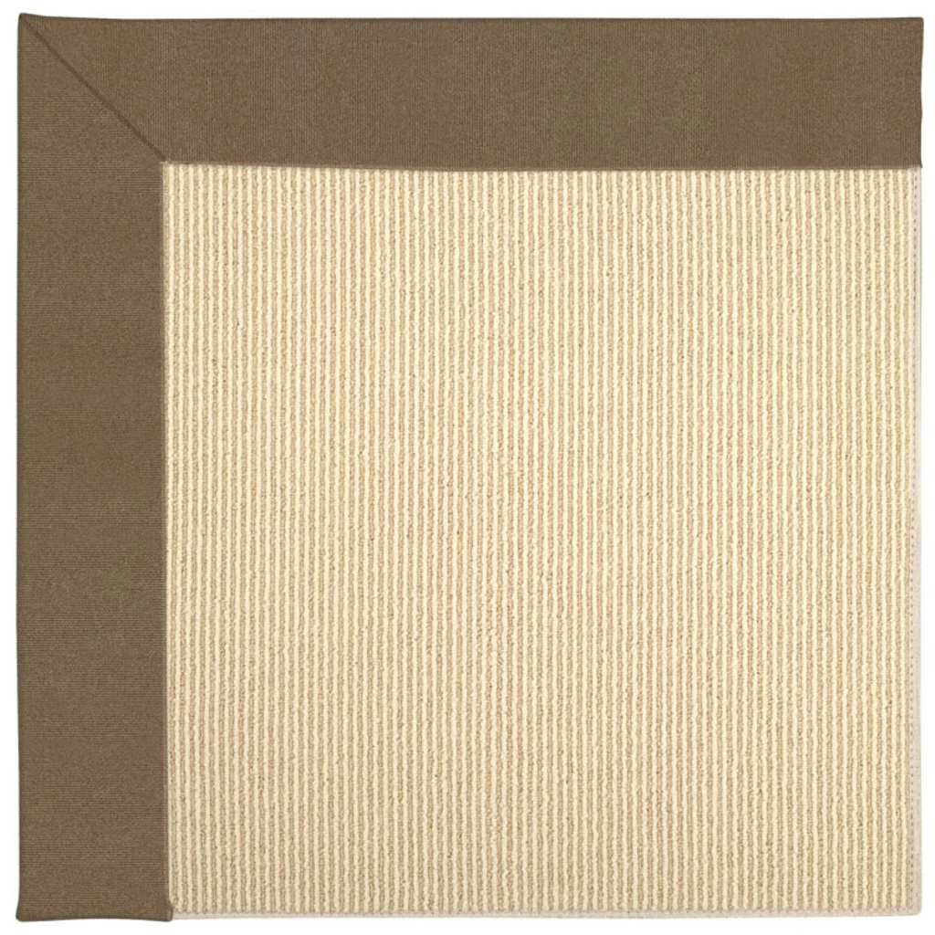 Optimized Creative Concepts Rug – Beach Sisal Canvas Cocoa Trusted