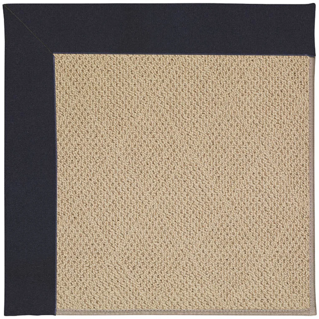 Selected Creative Concepts Rug – Cane Wicker Canvas Navy Superior