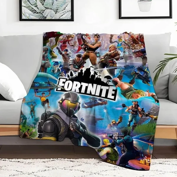 Flexible Fortnite Throw Blanket High-End