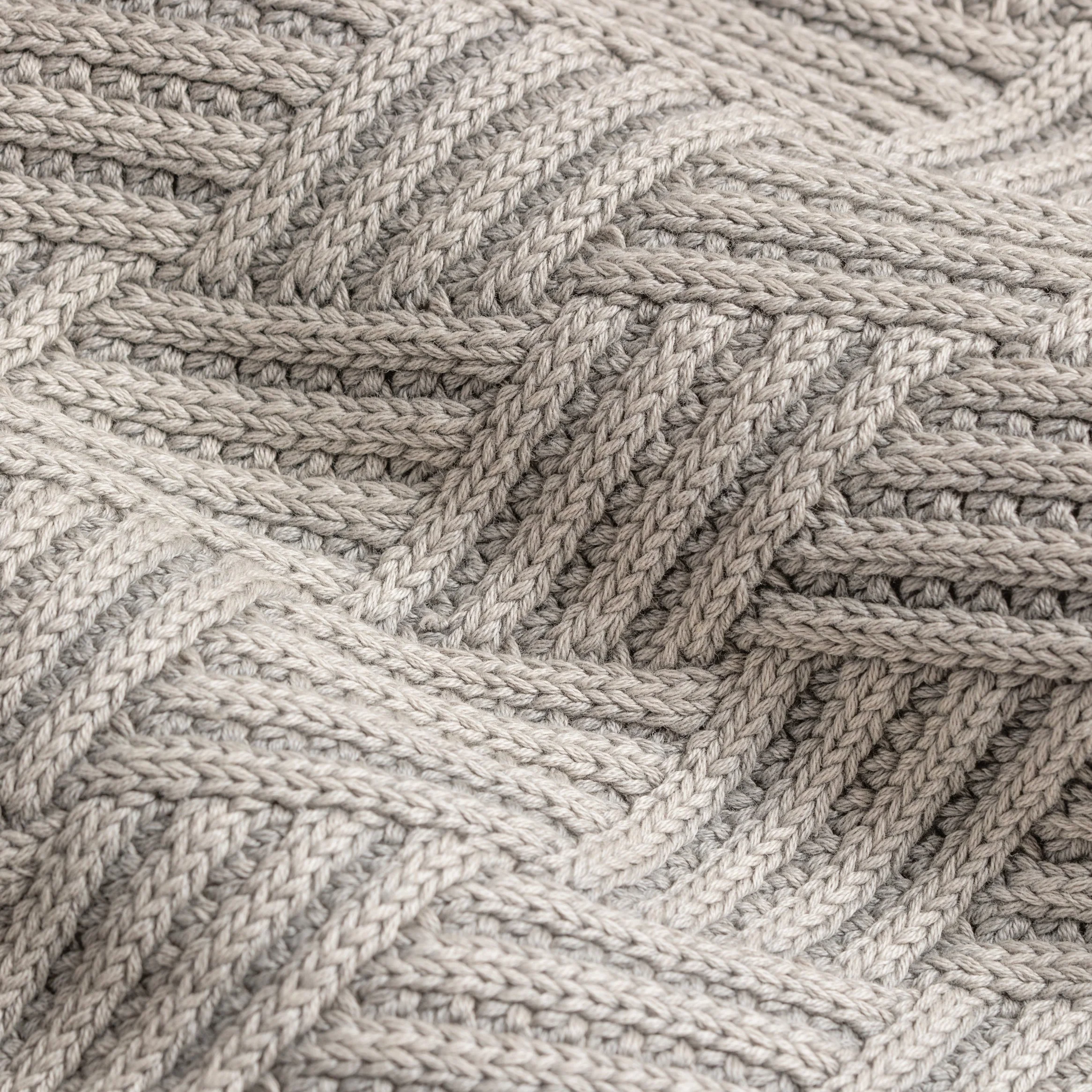 Fine Belmont Throw Washed Ash Reusable