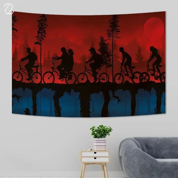 Pure Stranger Things Tapestry Smart