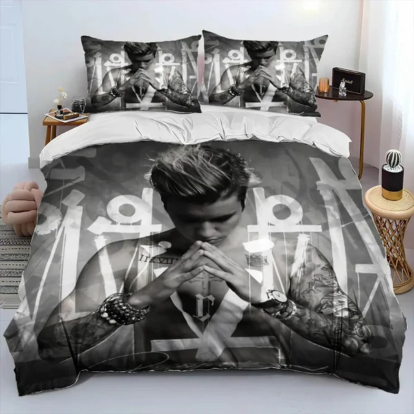 Casual Justin Bieber Doona Cover Enhanced