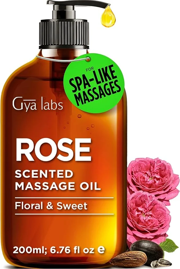 Powerful Gya Labs Rose Massage Oil Responsible