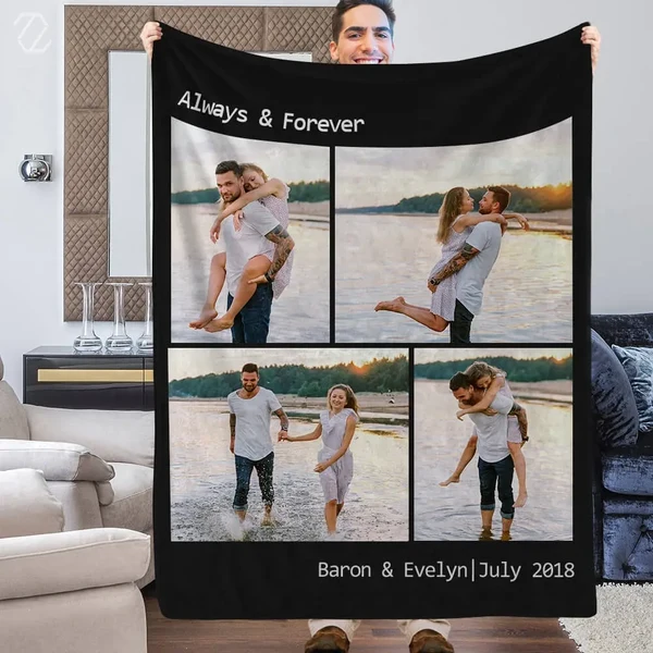 Verified Custom Design Personalised Premium Blanket Sophisticated