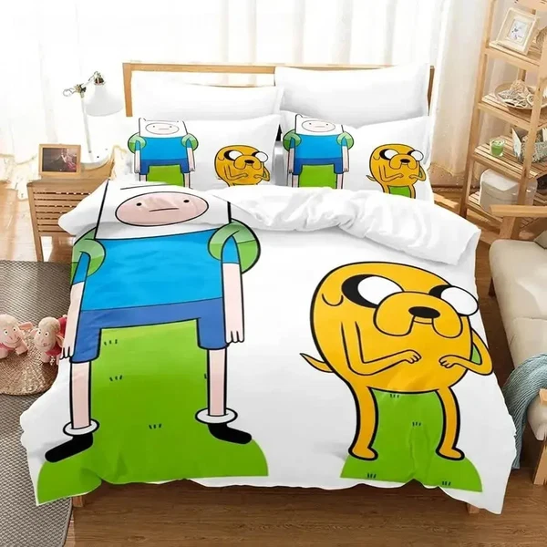 Breathable Adventure Time Finn amp Jake Doona Cover Modern