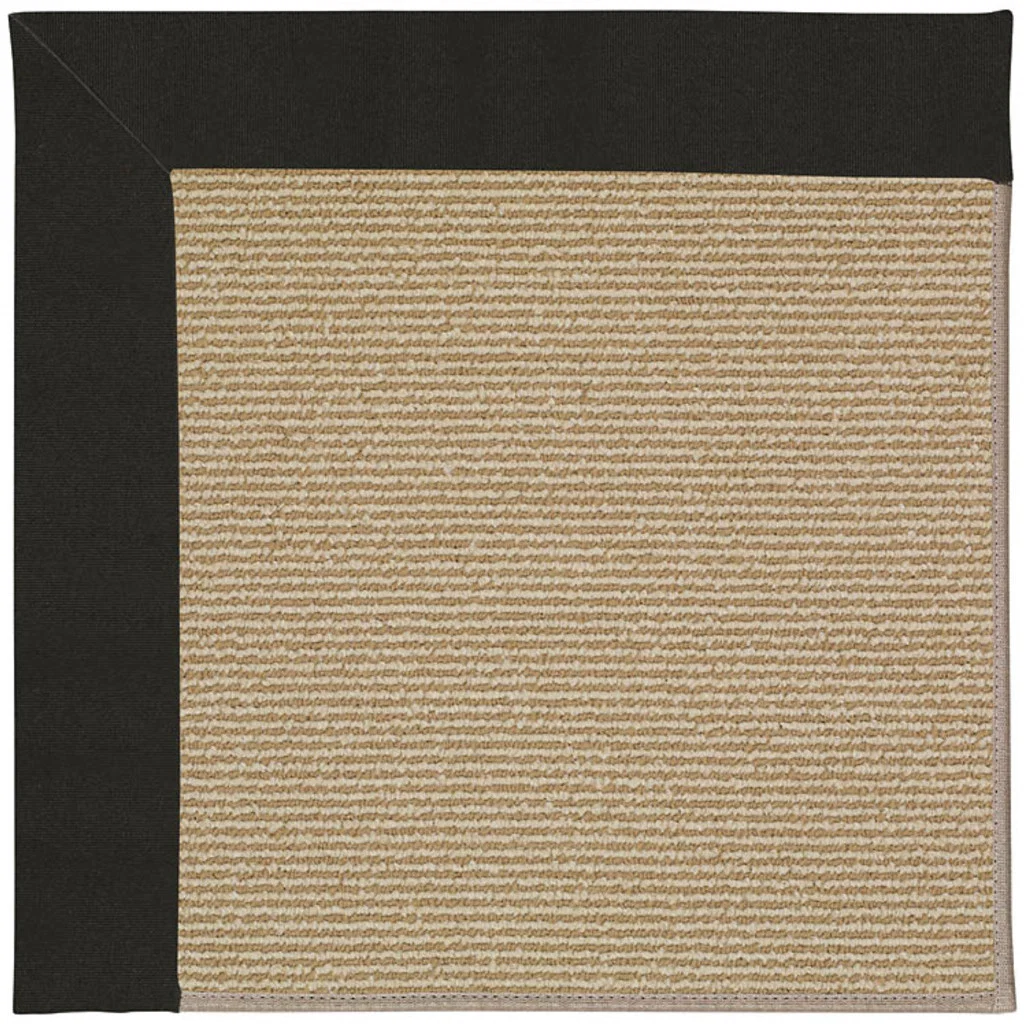 Stylish Creative Concepts Rug – Sisal Canvas Black Secure